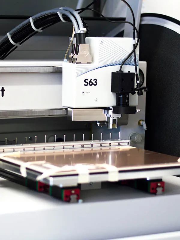 Die Platinenfräse im ElektroLab